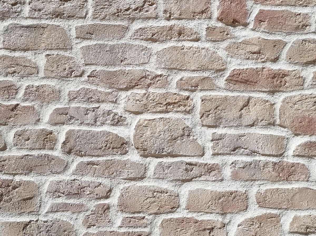 Échantillon de moellons de granit gris rosé